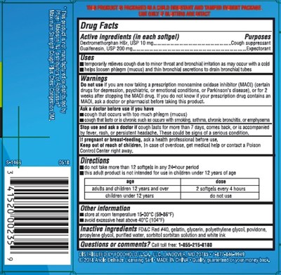 Careone Tussin Dm 20ct Carton Back